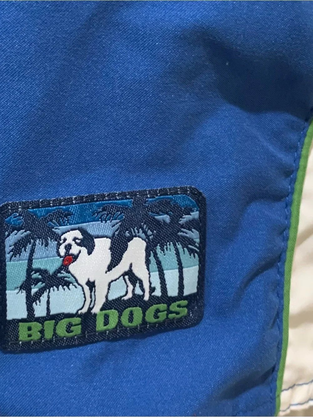Big Dogs 3X Blue Swim Shorts Trio Bundle (1 Pair is NWT 2 EUC) BEACHWEAR ALOHA